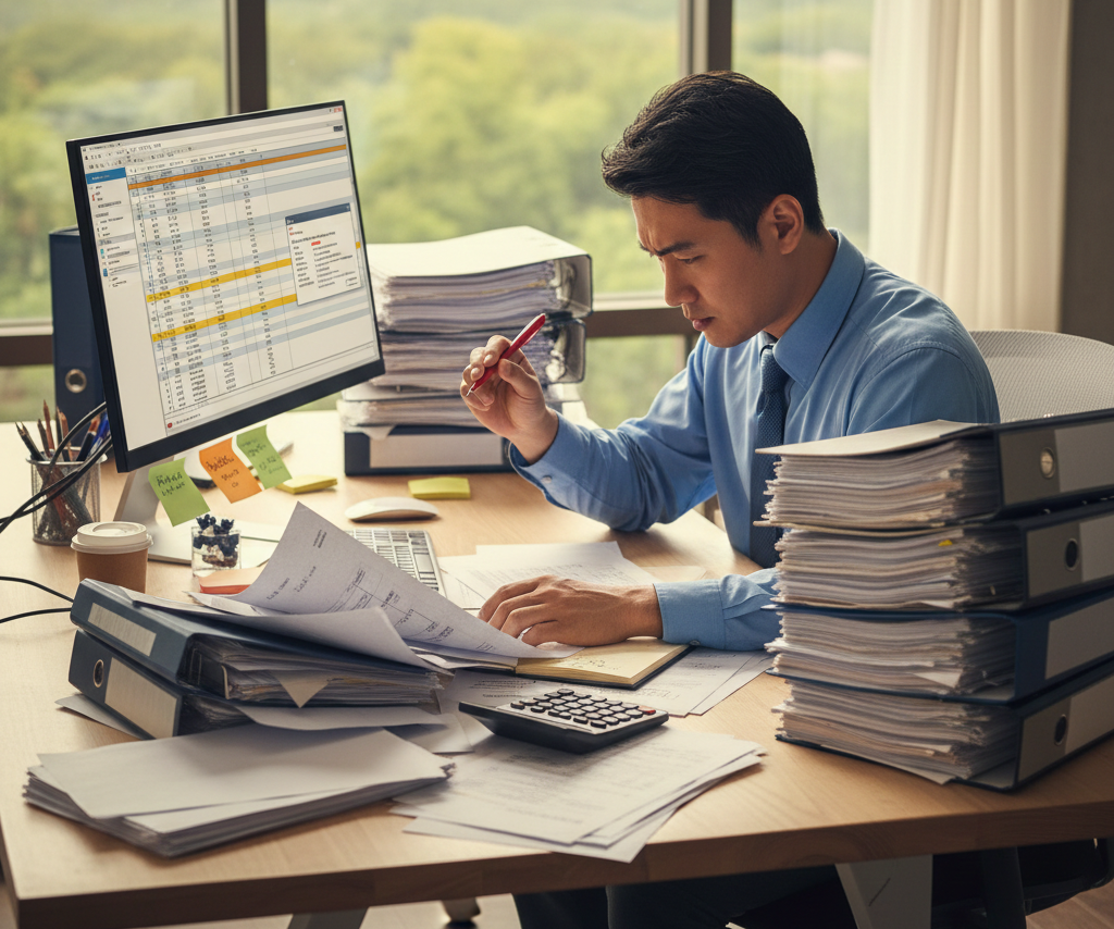 【建設業】大量の請求書PDFをエクセルへ一瞬で変換!経理業務を効率化する最新手法