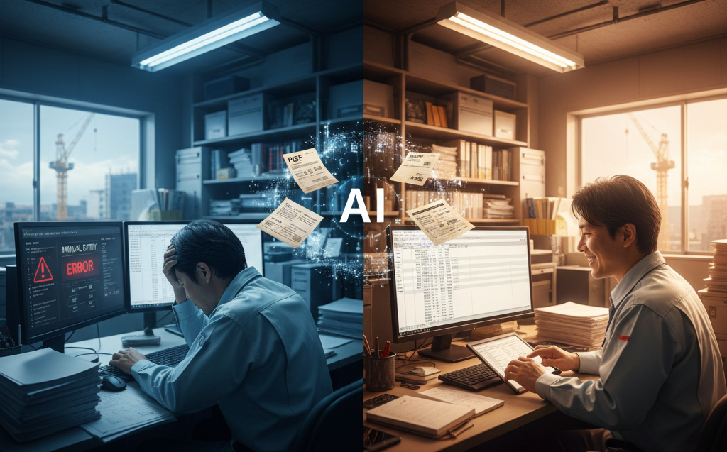 PDFの見積書を「手入力」するのはもう終わり。打ち込み作業を自動化して転記ミスをゼロにする新常識